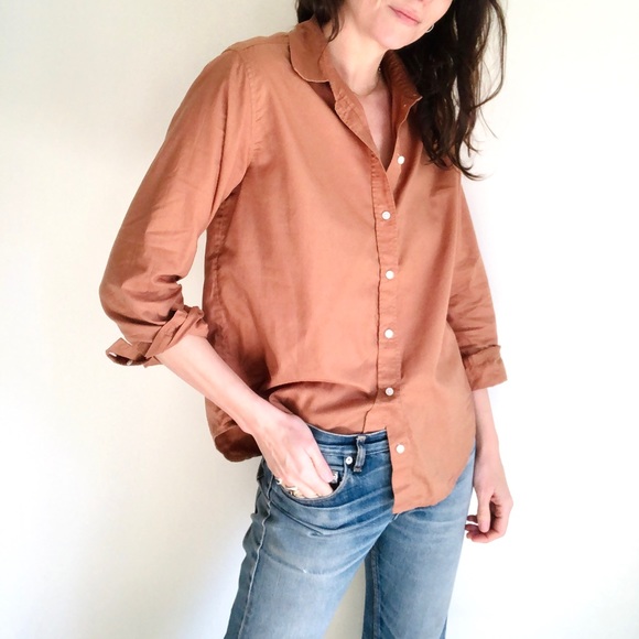 Everlane Tops - Everlane terra cotta button down